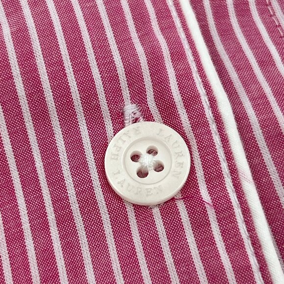 Ralph Lauren Pink Striped Pajama Top | New With Tags - Picture 5 of 10